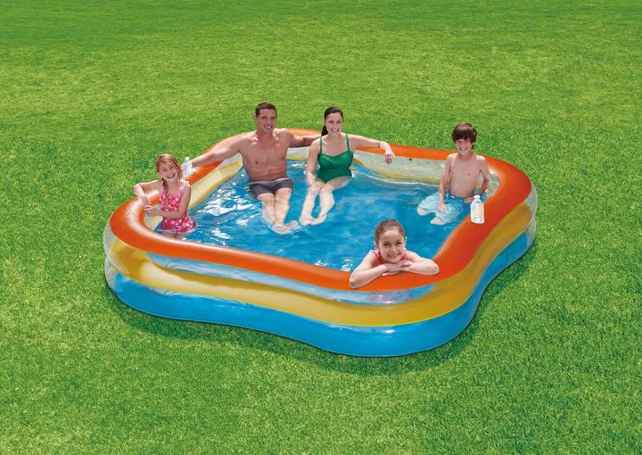 Produktbild Summer Waves Family Pool quadratisch