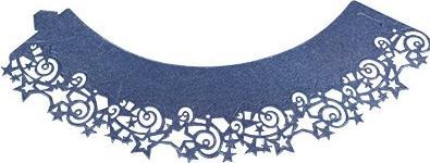 Produktbild PME Cupcake Wrapper Sterne/Blau (12 x)