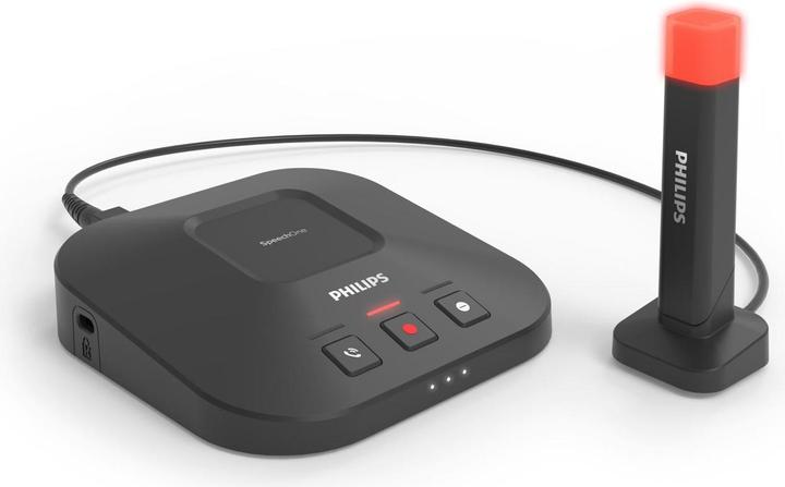 Produktbild Philips SpeechOne Diktier-Headset (drahtlos) ohne Fernbedienung (PSM6300) (8 GB)
