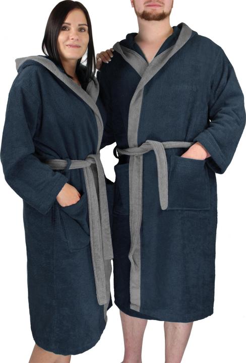 Actual product image Normani Bathrobe Two-Tone (L)