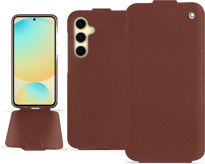 Image du produit Noreve Coque à rabat vertical en cuir (Samsung Galaxy S24 FE)
