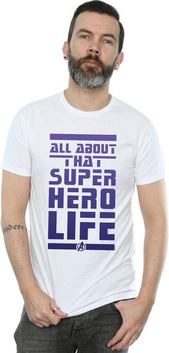 Immagine prodotto Avengers Endgame Superhero Life Maglietta Uomo (M)