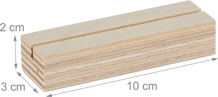 Actual product image Relaxdays place card holder