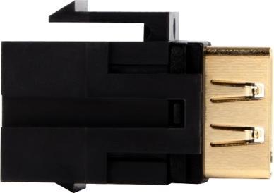 Actual product image Bachmann HDMI Keystone 2.0 socket (0.04 m, HDMI)