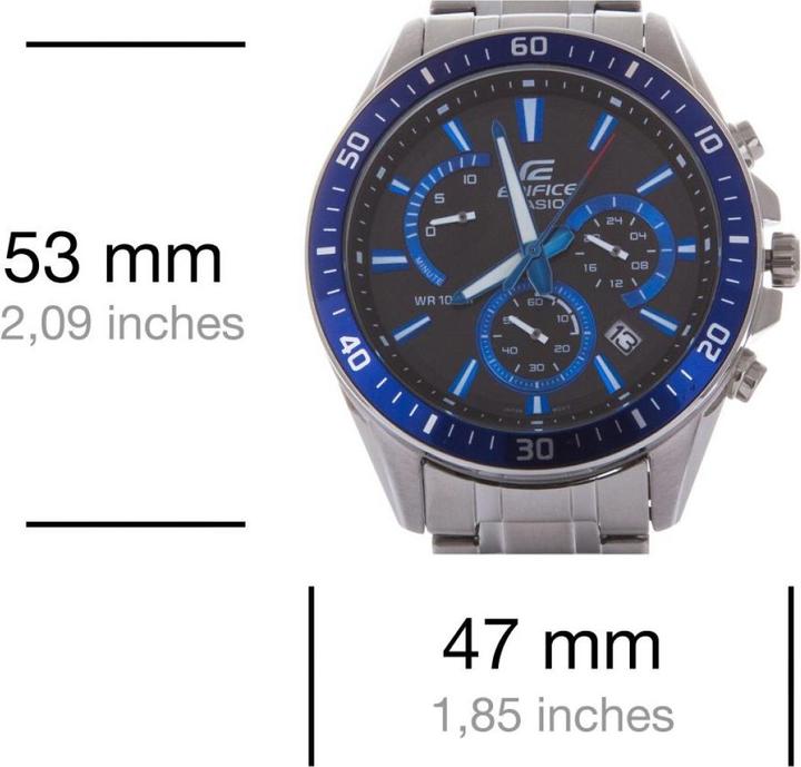Actual product image Edifice Classic (Analogue wristwatch, 47 mm)