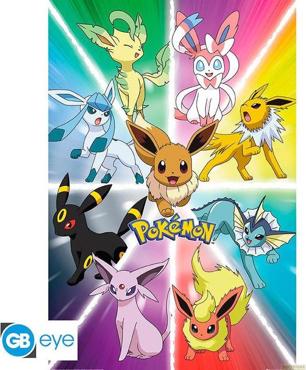 GB Eye Pokemon - Evoli Evolution (91.5 x 61 cm)