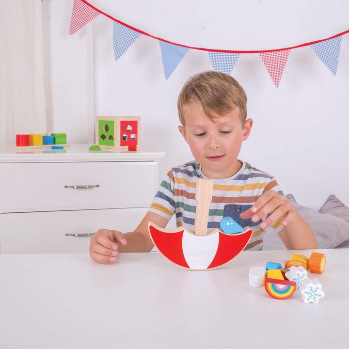 Actual product image Bigjigs Wooden Balance Game Weather