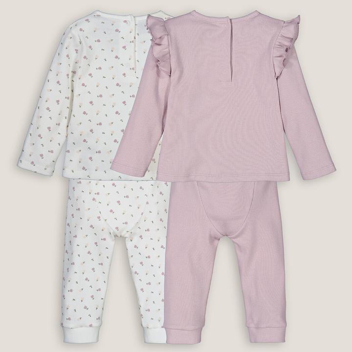 Produktbild La Redoute Collections 2er-Pack gerippte Pyjamas (74)