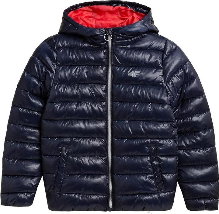 Produktbild 4F Jacke für Mädchen dunkelblau HJZ21 JKUDP001 31S (122cm) (31)