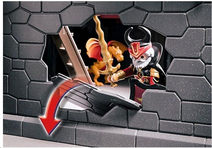 Actual product image Playmobil Fortress of the Burnham Feuerfels (70221, Playmobil Novelmore)