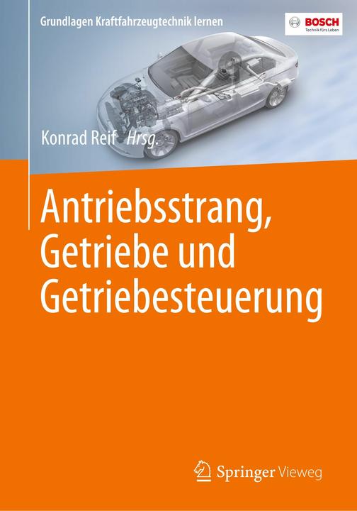 Image du produit Antriebsstrang, Getriebe und Getriebesteuerung (Allemand, Konrad Reif, 2018)