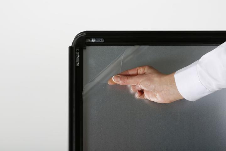 Actual product image Update Displays Customer stopper outdoor 32mm Rondo 700x1000mm black