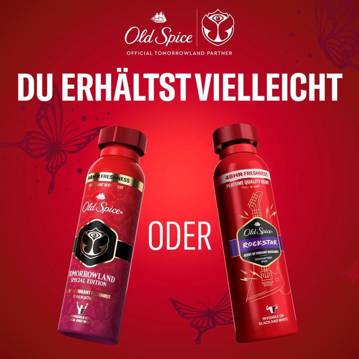 Actual product image Old Spice Rockstar (Spray, 150 ml)