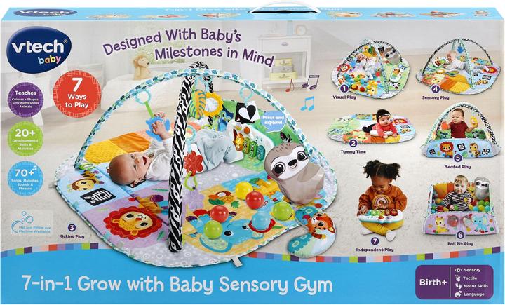 Produktbild VTech 550003 7-in-1 Grow with Baby Sensory Gym