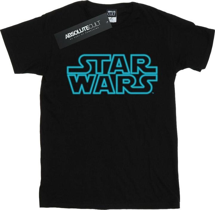 Produktbild Star Wars Neon Sign Logo TShirt (S)
