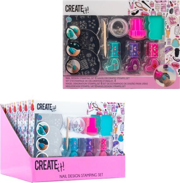 Actual product image Create It! Nail Decoration Stamp Set