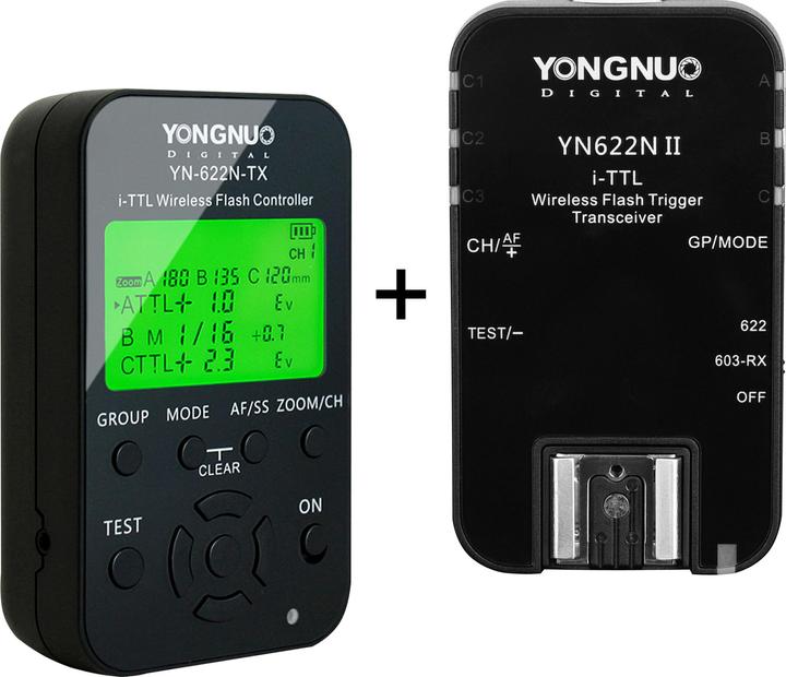 Image du produit Yongnuo YN-622N-kit Kit déclencheur flash sans fil i-TTL