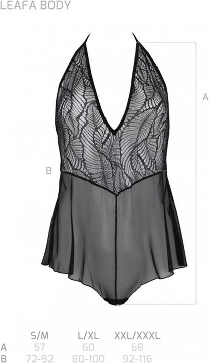 Produktbild ECO Collection Leafa Body black (XL)