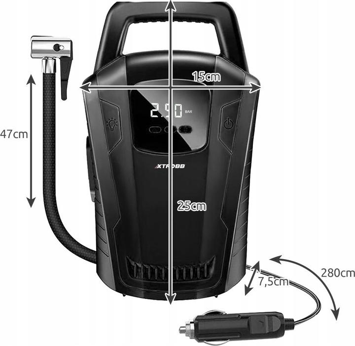 Produktbild Einhell Autokompressor 12V - Luftpumpe