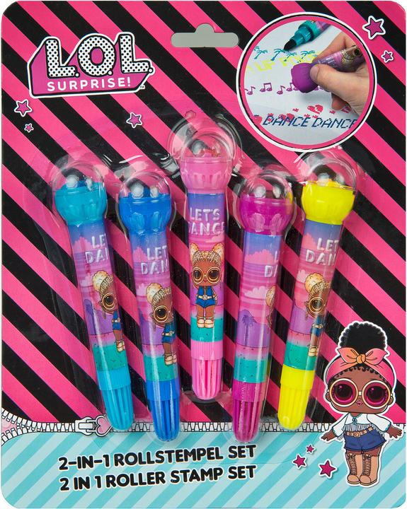 Produktbild Undercover Motivstempel-Set LOL Surprise Mehrfarbig, 5-teilig