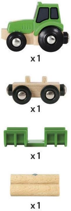 Produktbild Brio Holz Traktor mit Ladung