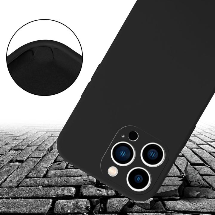 Actual product image Cadorabo Mobile Phone Chain for Apple iPhone 14 PRO MAX in TPU Mobile Phone Chain Liquid Style (Apple iPhone 14 Pro Max)