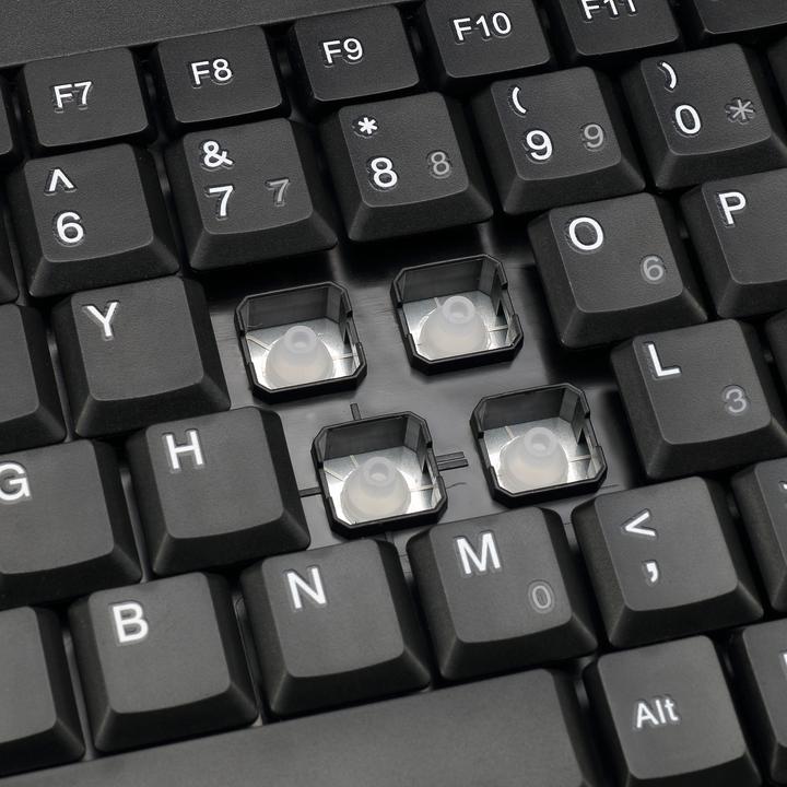 Actual product image Adesso Wireless Slim Keyboard with Built-in Touchpad (US, Wireless)