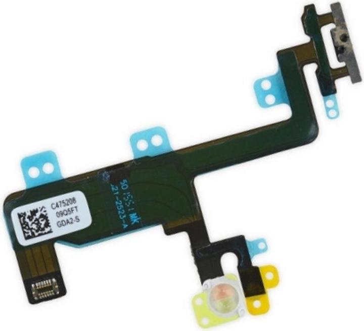 Immagine prodotto Foxconn Cavo flessibile del pulsante di accensione dell'iPhone 6 + flash LED + microfono (in alto) (iPhone 6)