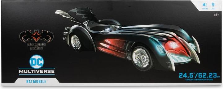 Produktbild McFarlane Batman & Robin DC Multiverse Fahrzeug Batmobile 63 cm
