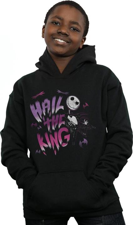 Image du produit Disney - Sweat à capuche NIGHTMARE BEFORE CHRISTMAS HAIL THE KING - Garçon (140, 146)