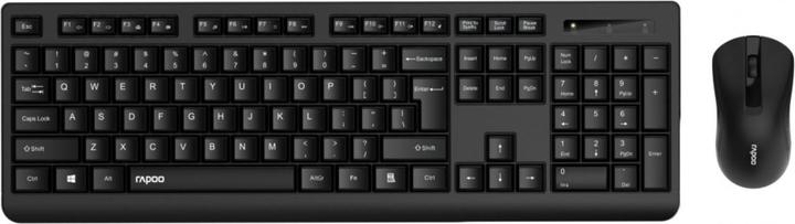 Produktbild Rapoo X1700 Schwarz Kabelloses Multi-Mode-Deskset (DE, Kabellos)