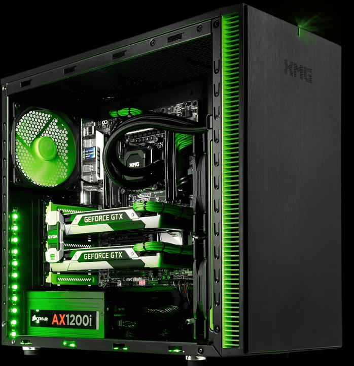 Produktbild XMG Sector 2 (Intel Core i7-6700K, 32 GB, 500 GB, GeForce GTX 1080)