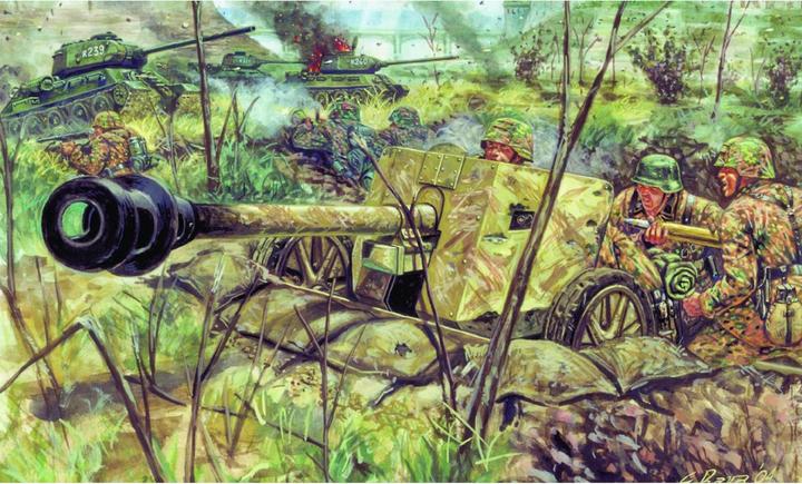 Image du produit 1:72 WWII Canon antichar allemand Pak 40