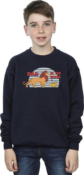 Actual product image Disney Boys The Lion King Dad Boss Sweatshirt (140, 146)
