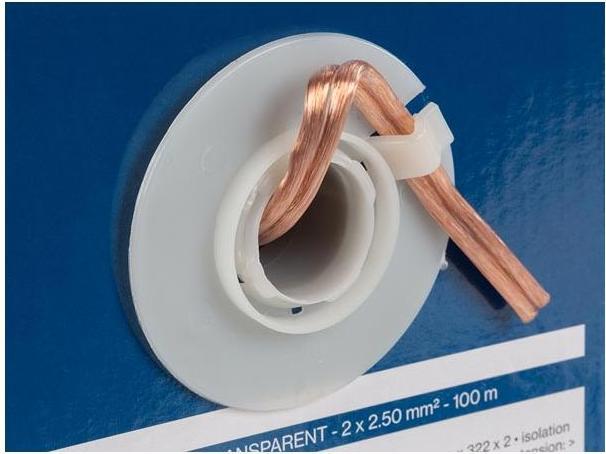 Produktbild Cables LAUTSPRECHERKABEL - TRANSPARENT - 2 x 2.50 mm² - 100 m (100 m, 2.50 mm²)