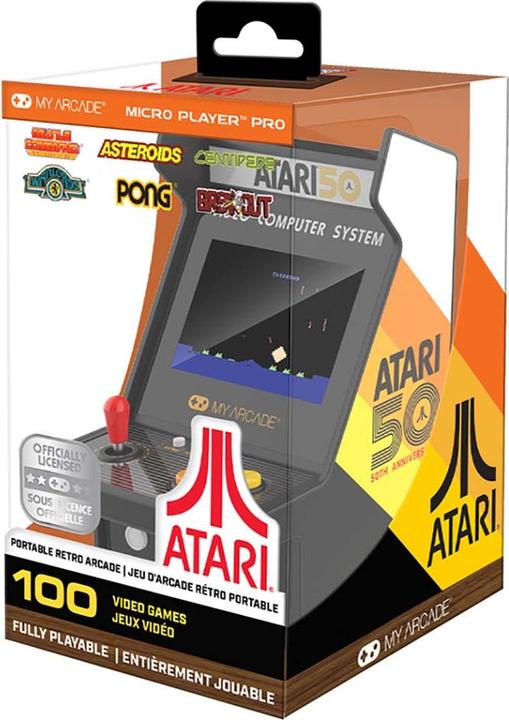 Produktbild MyArcade - Micro Player Pro Atari 50th Anniversary (100 jeux en 1) (Multilingual)
