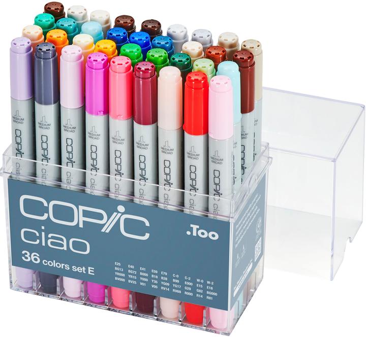 Image du produit Copic Set de 36 pièces E (Multicolore, 3 mm, 36 x)