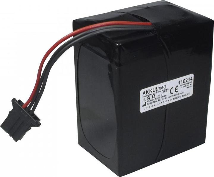Produktbild AccuCell Akku Nihon Kohden Defibrillator TEC7511/ TEC7521/ TEC7531/ ECG9320, CE Konform (1 Stk., 2900 mAh, Ladegerät inkl. Akku)