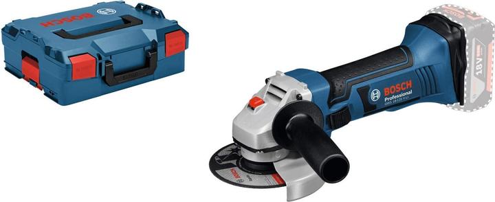 Actual product image Bosch Professional GWS 18-125 V-LI in L-Boxx / without battery (125 mm)
