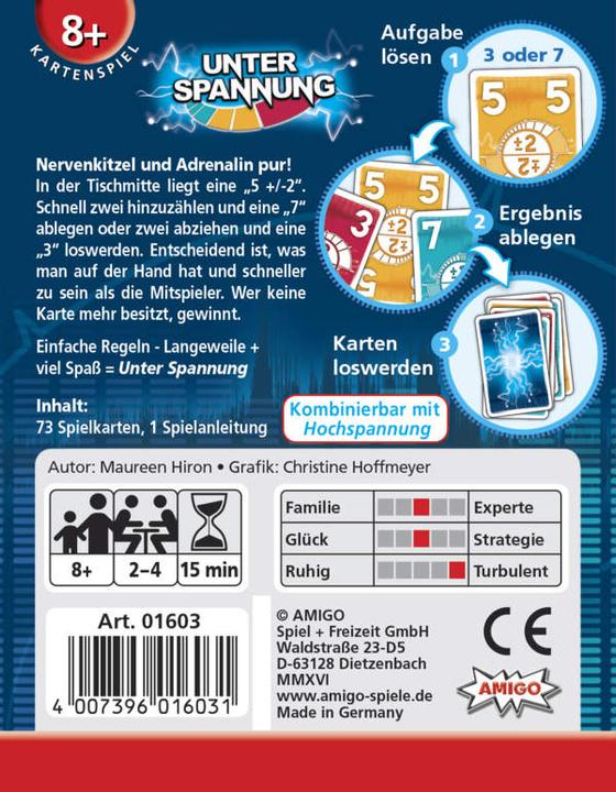 Produktbild Amigo Unter Spannung (Deutsch)