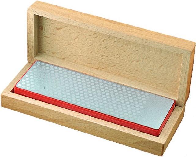 Actual product image Diamond honing plate in wooden case