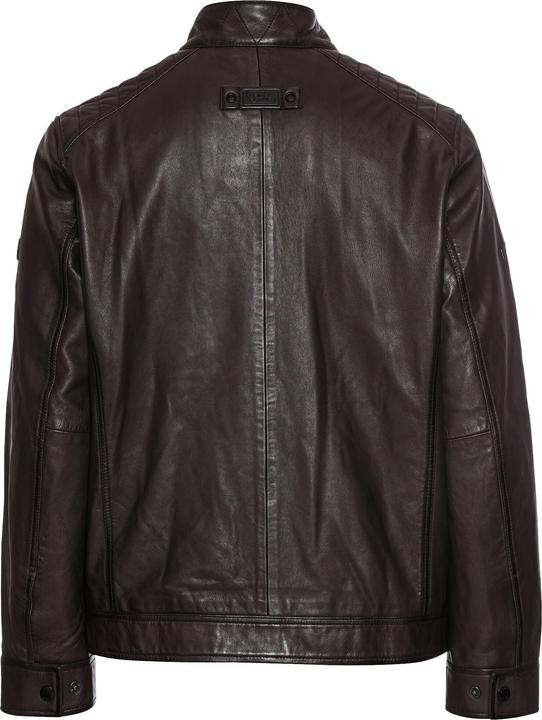 Actual product image Camel Active Leather jacket with stand-up collar (52)