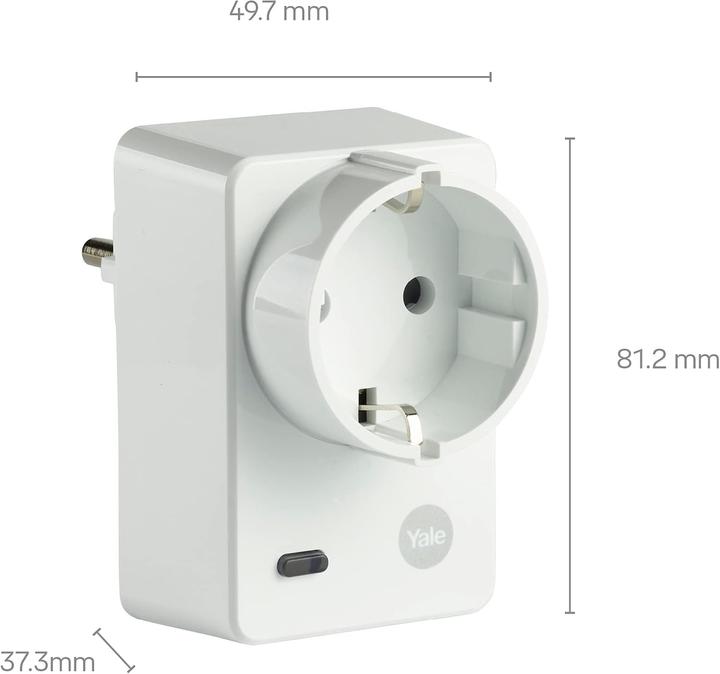 Actual product image Yale Smart Living Mains Plug Sync