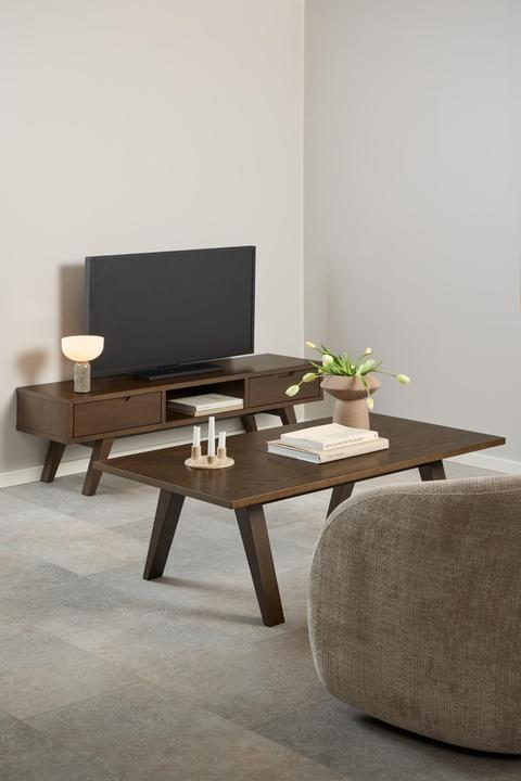Immagine prodotto AC Design Tavolino A-Line impiallacciatura di rovere (130 x 70 x 45 cm)
