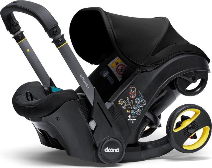 Actual product image Doona i with Isofix base (Reboarder, ECE R129/i-Size Standard)