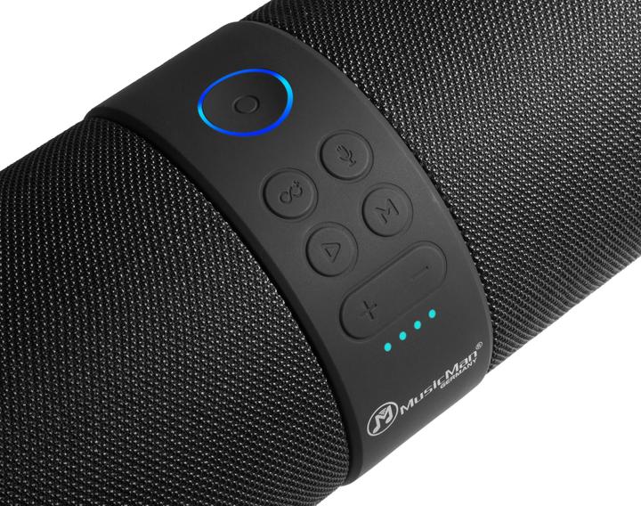 Actual product image Technaxx Bluetooth® Speaker MusicMan LED SoundBlaster BT X56 (4 h, Rechargeable battery operated)