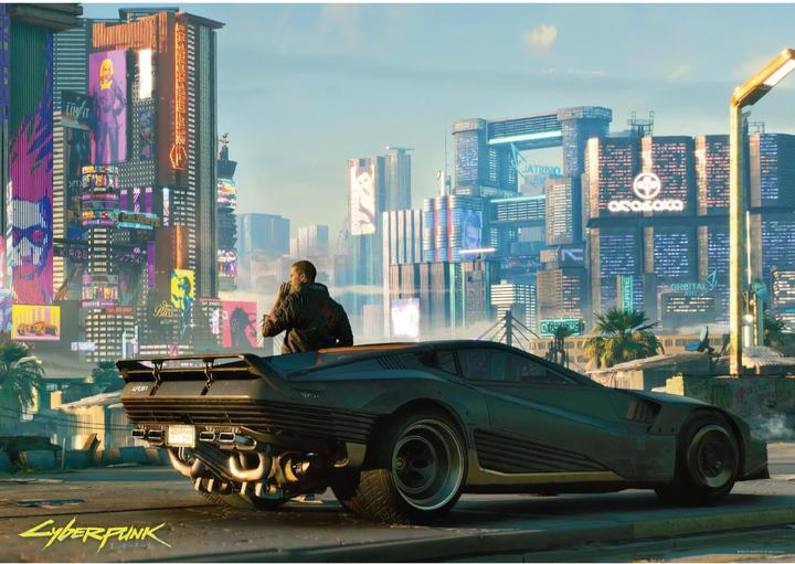 Actual product image Good Loot Cyberpunk 2077: Mercenary on the Rise Deck (1000 pieces)
