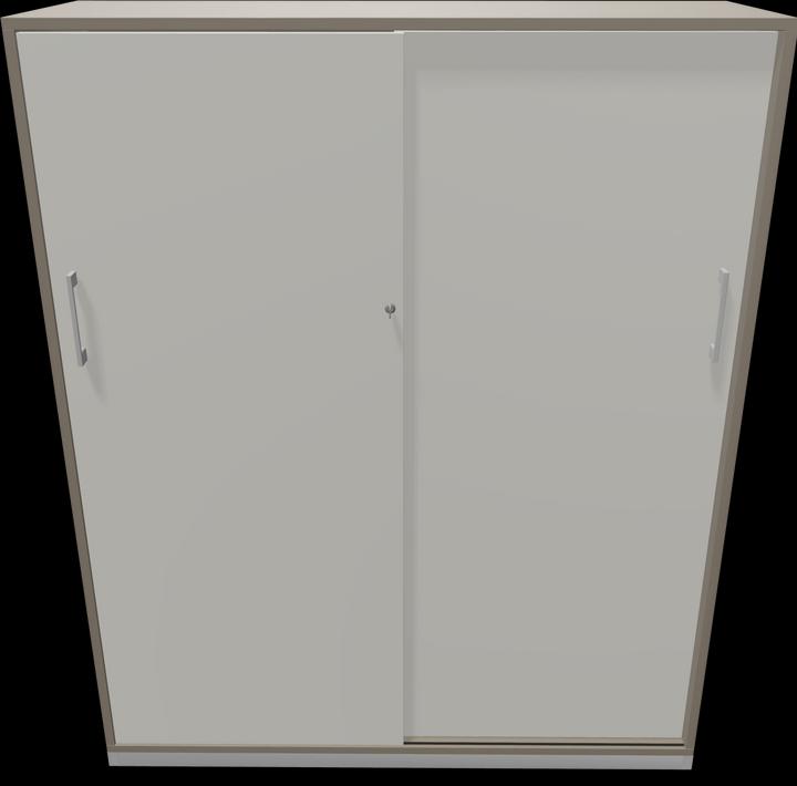 Actual product image Narbutas Choice sliding door cabinet (120 x 40 x 146.5 cm)