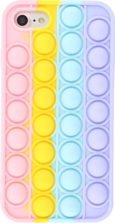 Actual product image PhoneLook Sleeve Silicone Bubbles Anti-Stress Rainbow (Apple iPhone 7)