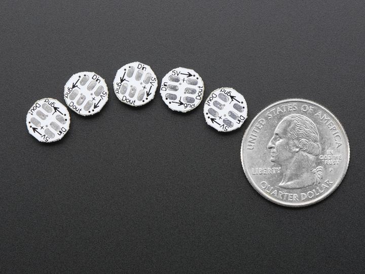 Actual product image Adafruit Neopixel Mini PCB (5 pcs.